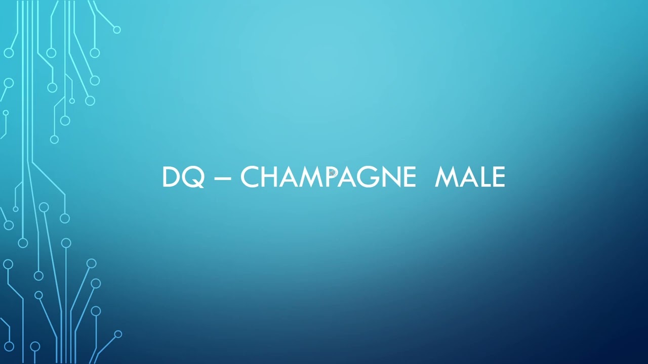 DQ – Champagne  male