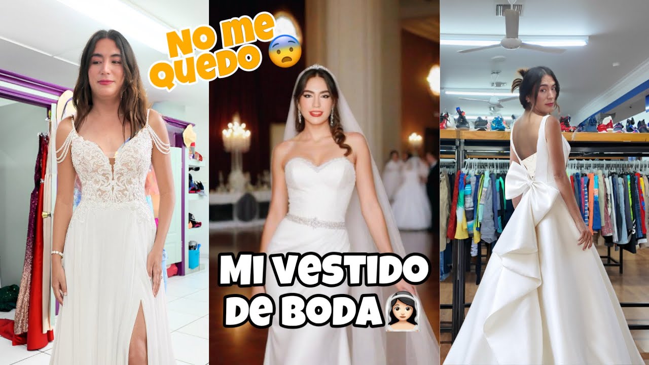Buscando el vestido de BODA mas BARATO en las PACAS 👰 No salió como esperábamos 😨