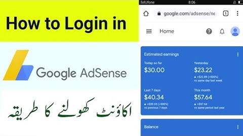 How to Login Adsense Account 2024 | Adsense kasie login Kare | Google Adsense Login Karen ka Tarika