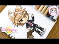 Practicing drawing with Copic20: Gachalife character you requested