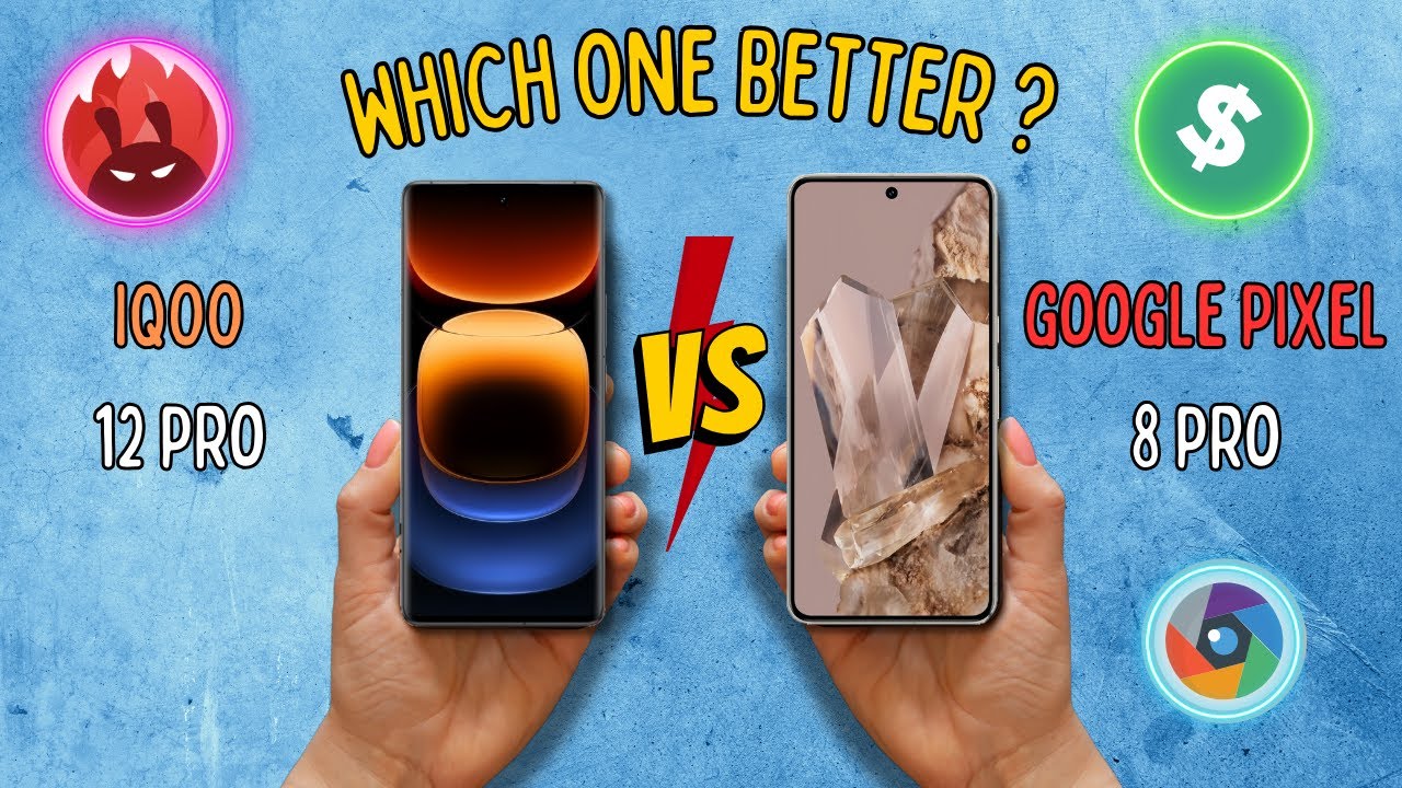 IQOO 12 PRO VS GOOGLE PIXEL 8 PRO | FULL COMPARISON 🔥 - YouTube