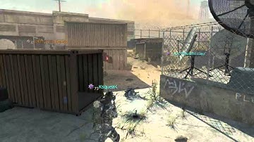 MW3 - Throwing knife while 100% flashed.