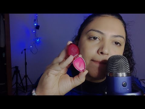 ASMR SEMI INAUDIVEL / COMPRAS / MOSTRANDO MAQUIAGEM