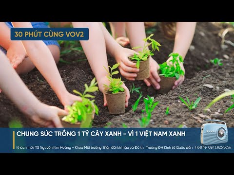 Video [trực tiếp] 30 PHÚT CÙNG VOV2 (22/9): CHUNG SỨC TRỒNG... - youtube
