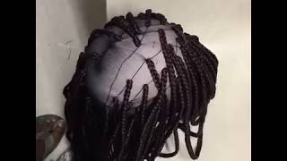 How to Make Braided Wig | TUTORIAL START to END #01