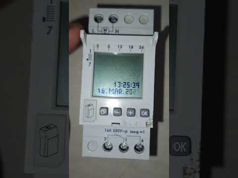 how to settings legrand digital timer | टाइमर सेटिंग #timer