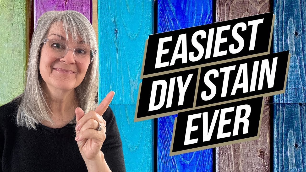 Never Buy Wood Stain Again – Make Your Own for $1