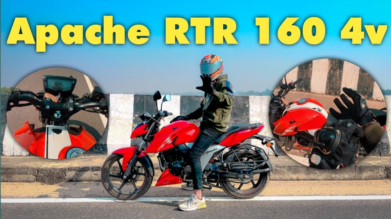 Apache Rtr 160 Riding First Time Riding Apache RTR 160 4v | SPEED + SMOOTH WoooooooooooW 😮 ...