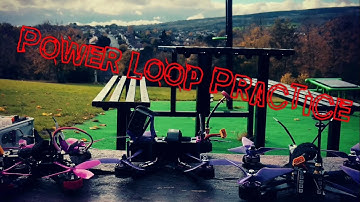 FPV Power Loop Practice with Eachine Wizard X220