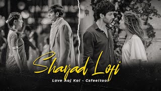 Shayad (Lofi Reverb) | Love Aaj Kal | Bollywood Lofi | Arijit S, Pritam | Csfeeltool