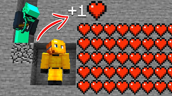 Minecraft Manhunt, but Hunters Mining Increases my Health REMATCH