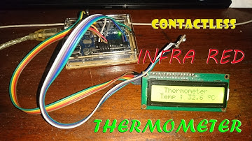 non-Contact Temperature Sensor MLX90615 with Arduino Tutorial