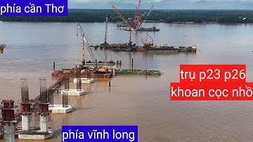 Cầu đại ngãi 1 trụ p15 bơm bê tông xà mũ hoàn thiện đợt thứ nhất ngày 29/10/2025 