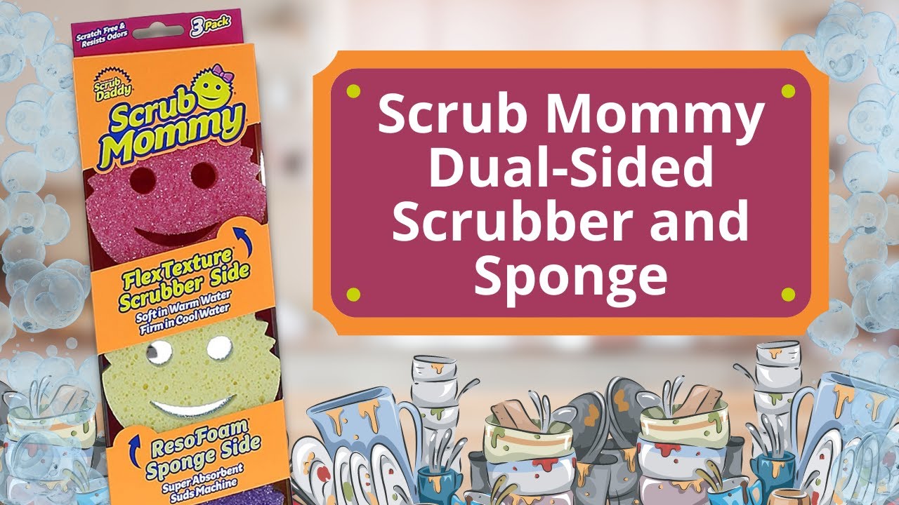 Scrub Mommy 2-Sided Sponge