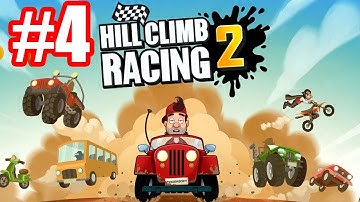 Hill Climb Racing 2 - Gameplay Walkthrough Part 4 #android #ios #games #hcr2 #driving #racing