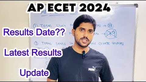 AP Ecet 2024 results update