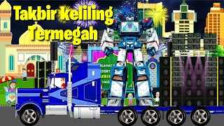 Takbir keliling termegah 2022 versi animasi