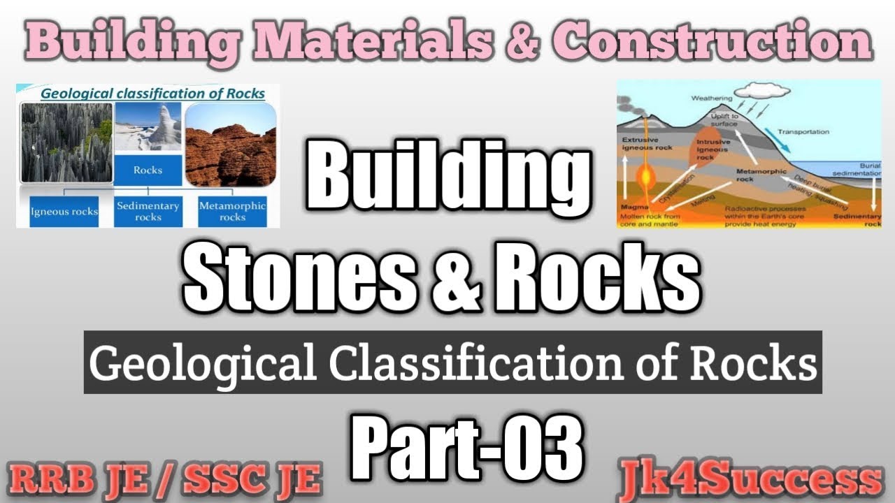BMC 03 | Building Material | Classification of Rocks | For All Civil ...