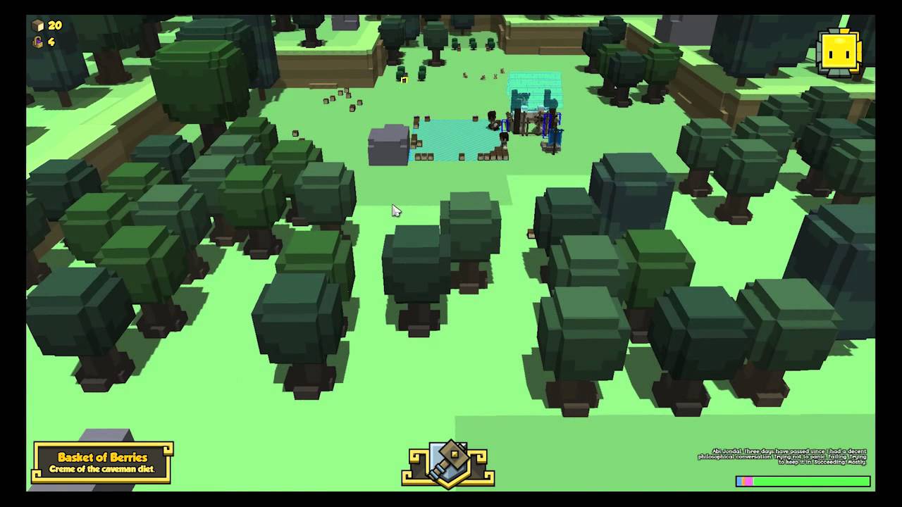 Stonehearth gameplay (no commentary) - Dwarf Fortress like game - YouTube