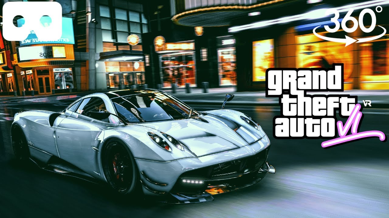 GTA 6 In VR 360 3D Virtual Reality Experience YouTube 