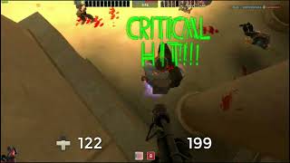 you can stand behind the spawn doors on egypt (tf2)