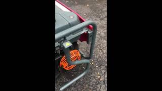 Powermate PM7500 6000 Running Watt Manual Start Gasoline Powered Portable Generator, 49 ST/CSA