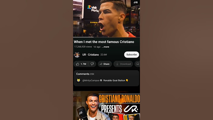 When I met the most famous Cristiano! #shorts #cristianoronaldo #ronaldo