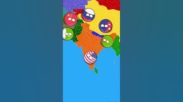 SOMEONE HYPNOTIZED INDIA [PART5] #viral #youtubeshorts #subscribe #youtube #countryball #nutshell