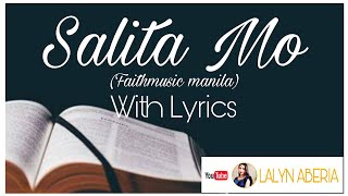 Video thumbnail of "Salita Mo (faithmusic Manila) with Lyrics"