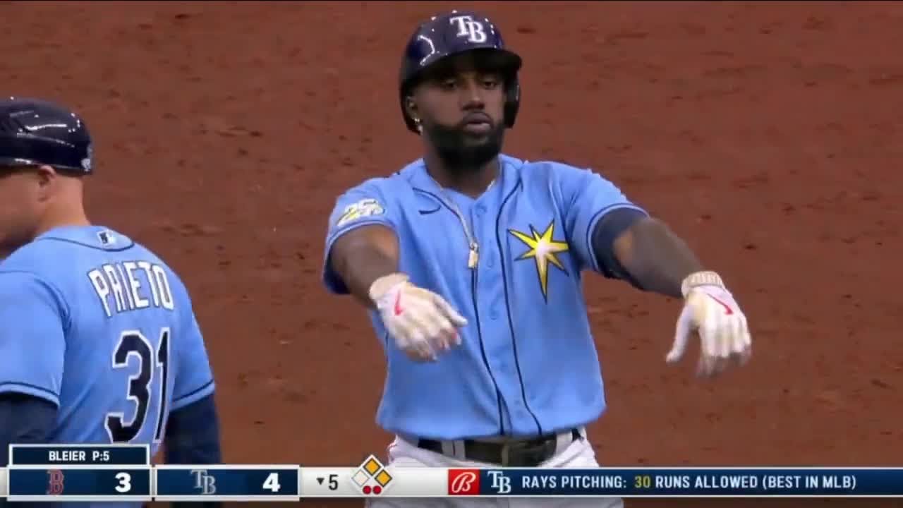 Rays beat Red Sox 9-3, tie the record for most wins to start a season ...