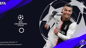 PES 2020 Mobile | UCL patch V4.6.1 Android 20/21 Update