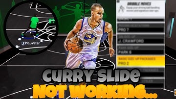 *NEW* HOW TO FIX CURRY SLIDE NOT WORKING IN NBA 2K21...