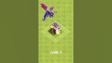 Upgrading Barracks from Level 1 to Max! See the power boost and unlocks! #ClashOfClans #Shorts