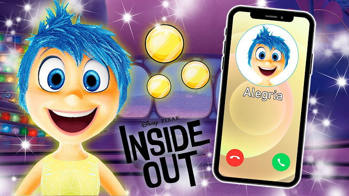 ALEGRÍA DE INTENSAMENTE TE LLAMA 💗✨📞 | ¡Quiere ser tu mejor amiga! 🙌