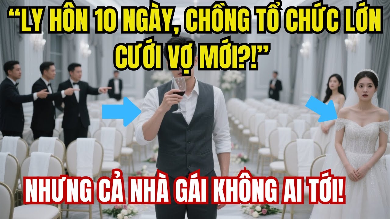 Ly Hôn 10 Ngày, Chồng Cũ Tổ Chức Cưới Vợ Mới, Nhưng Cả Nhà Gái Không Ai Đến|Truyện Gia Đình