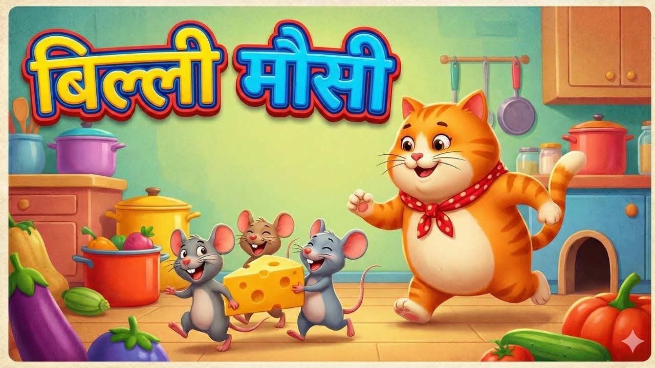 Billi Mausi Billi Mausi | Kalu Madari Aaya + More Hindi Nursery Rhymes for Kids | Peekaboo Rhymes