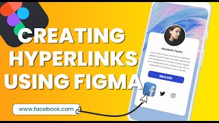 How to Insert URL Hyperlinks to text and icons using figma (2022)