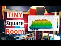 Diy home studio treatment controlling the bass in a tiny square room measurements