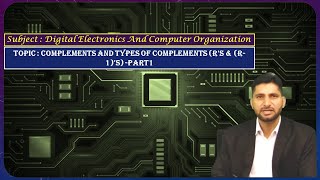 LEC04| DECO | Complements and Types of Complements (r's & (r-1)'s) -Part1 By Mr. Sudhakar Ajmera,