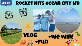 Rocket Hit Ocean City With Family & Friends