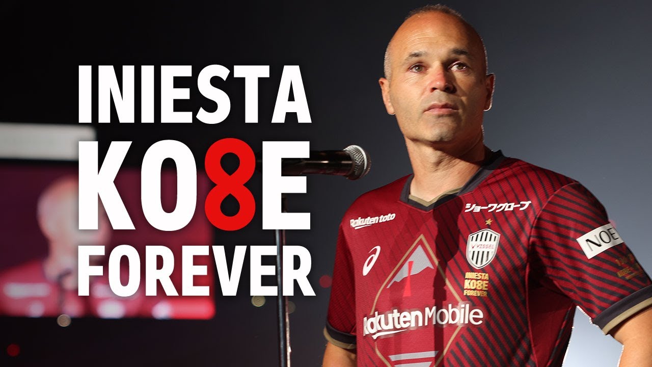 RNN]Iniesta's Emotional Farewell with Vissel Kobe - YouTube
