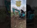 Mini excavators are efficient and save time and effort in dry construction. #digger #miniexcavator