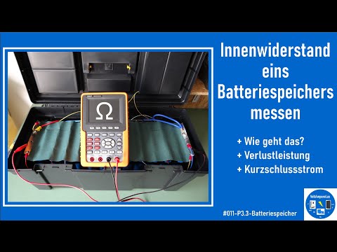 Video: Wie wird der interne Batteriewiderstand gemessen?