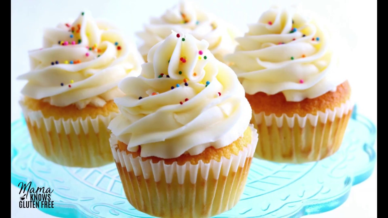 Gluten-Free Vanilla Cupcakes {Dairy-Free Option} - Mama Knows