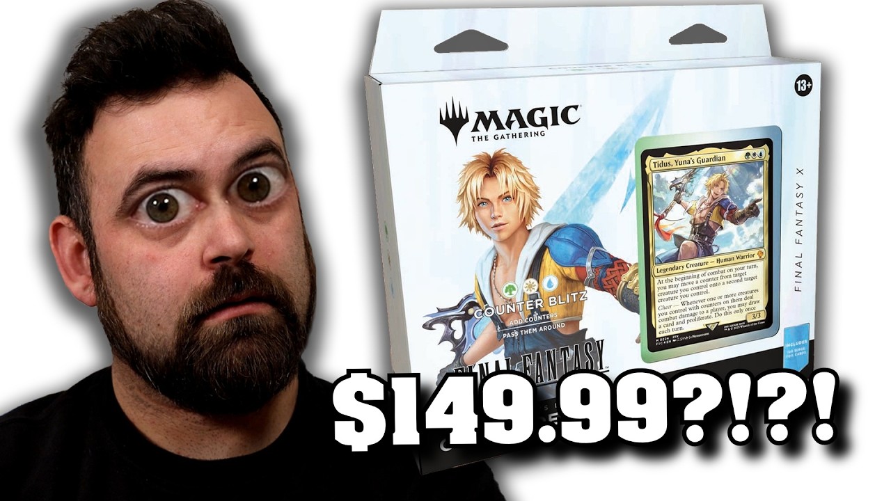 Sweet New Final Fantasy Commanders and Bonkers Prices - YouTube