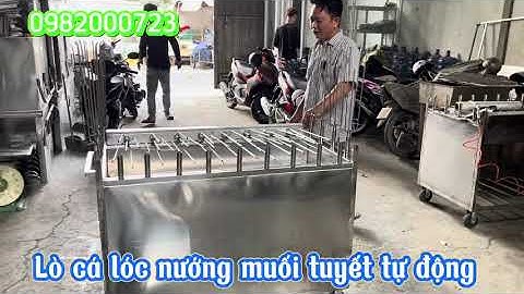 Lò cá lóc nướng muối tuyết tự động giá rẻ-Zalo-0982000723 - Ship hàng toàn quốc