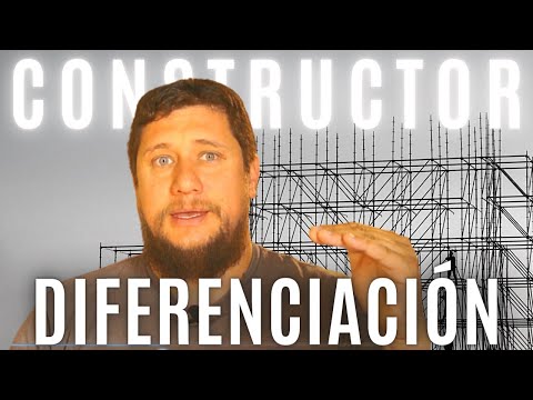 Vídeo: Com Distingir Un Constructor