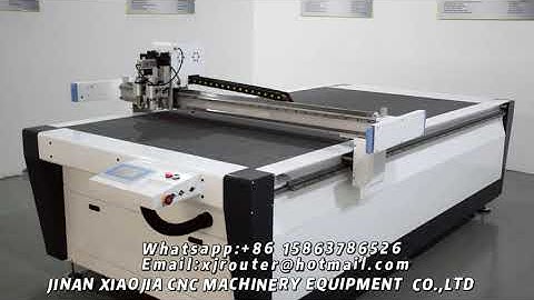 Vibration knife cutting machine oscillating knife cutter marking carton