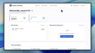 App de registro de ingresos y gastos creada con IA screenshot 3