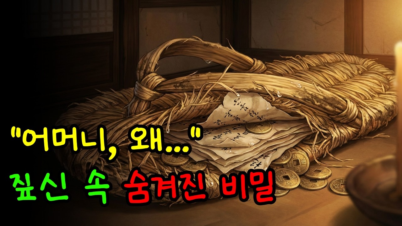 [감동야담] 해진 짚신 속에 숨겨진 눈물의 비밀 | 